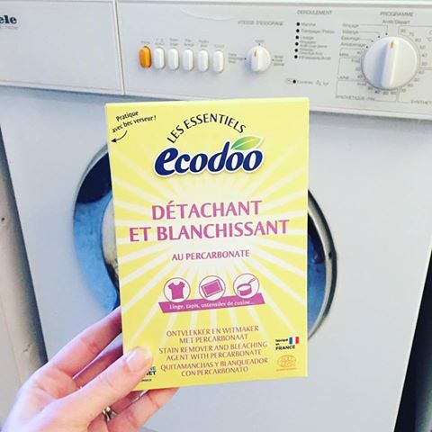 cotons lavables, démaquillage, entretien, percarbonate