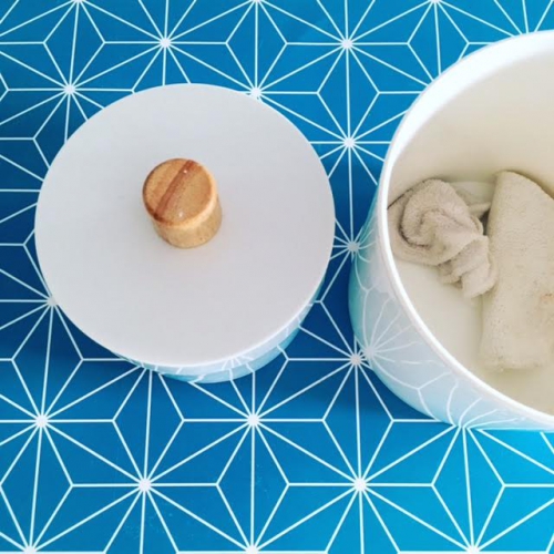 cotons lavables,démaquillage,entretien,percarbonate